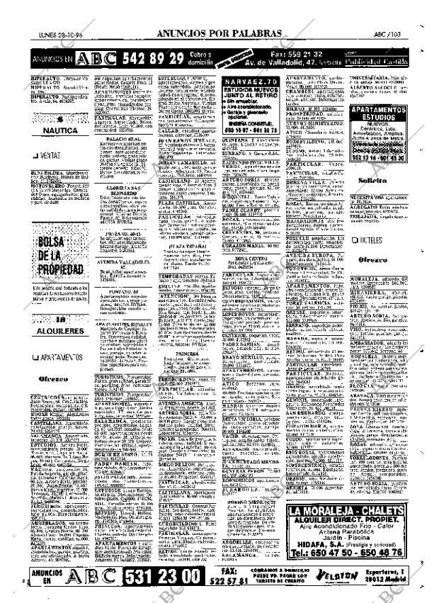 ABC MADRID 28-10-1996 página 103
