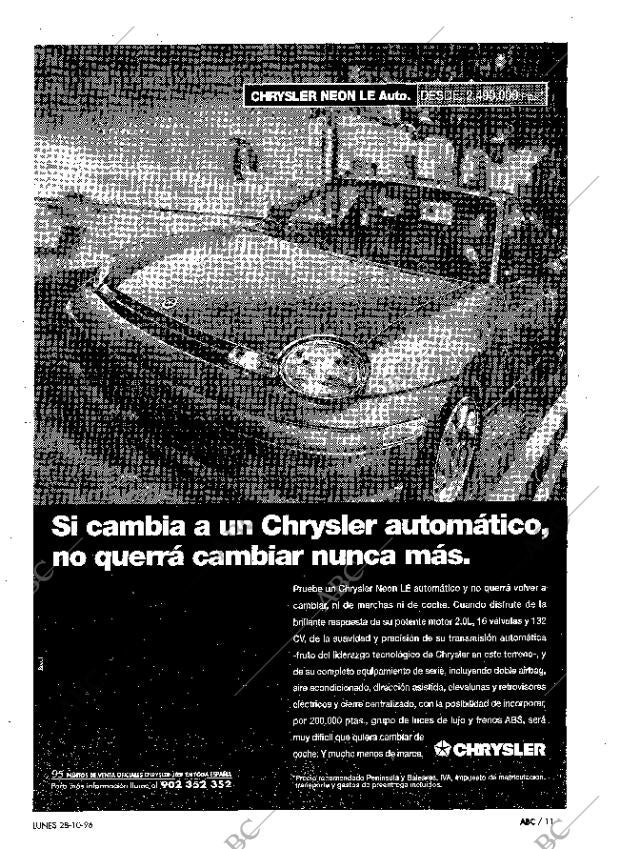ABC MADRID 28-10-1996 página 11
