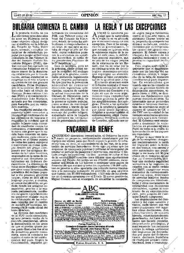 ABC MADRID 28-10-1996 página 17