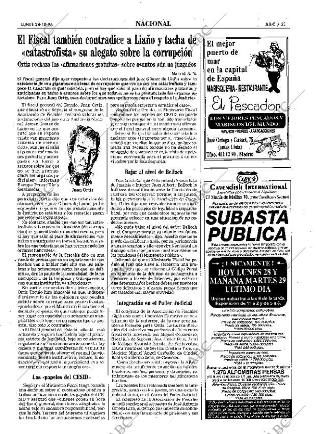 ABC MADRID 28-10-1996 página 23
