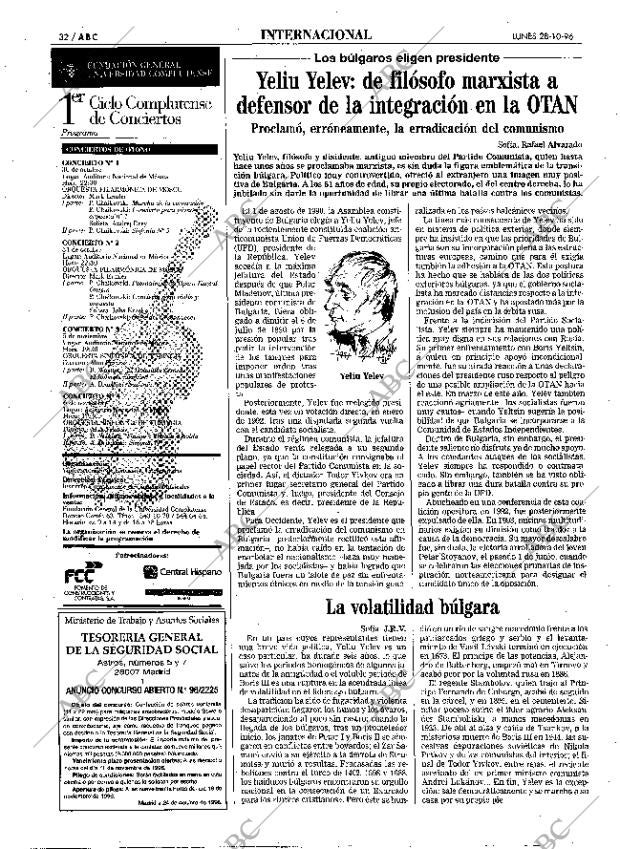 ABC MADRID 28-10-1996 página 32
