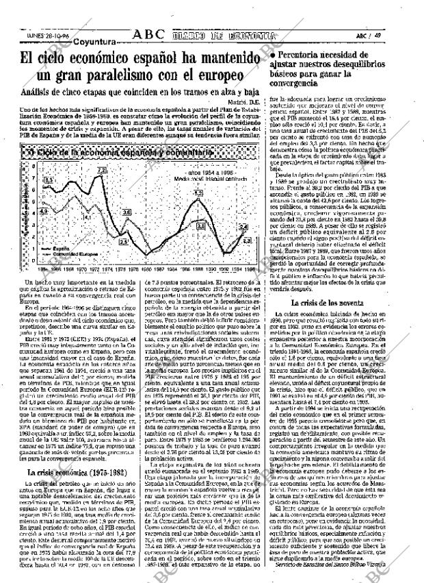 ABC MADRID 28-10-1996 página 49