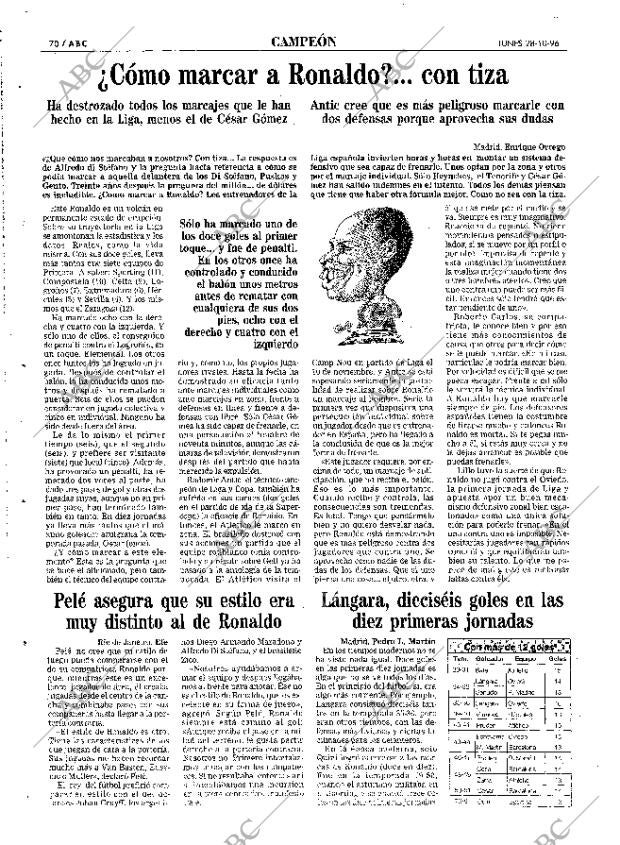ABC MADRID 28-10-1996 página 70