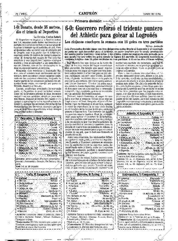 ABC MADRID 28-10-1996 página 72