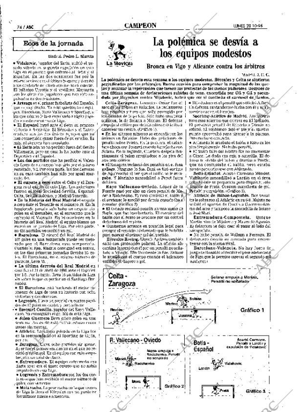 ABC MADRID 28-10-1996 página 74