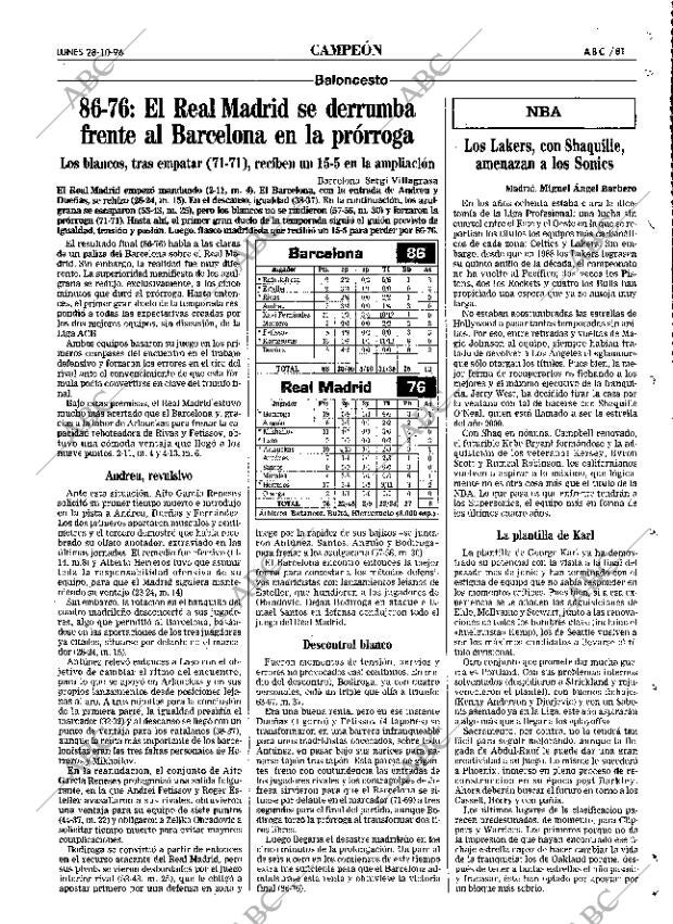 ABC MADRID 28-10-1996 página 81