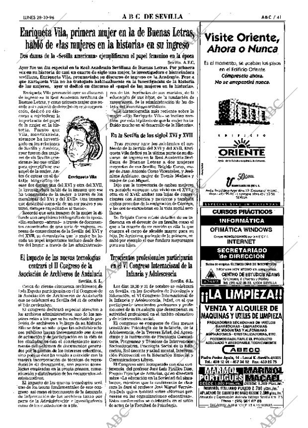 ABC SEVILLA 28-10-1996 página 41