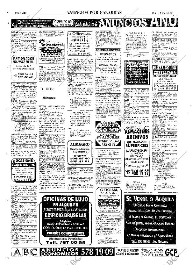 ABC MADRID 29-10-1996 página 100