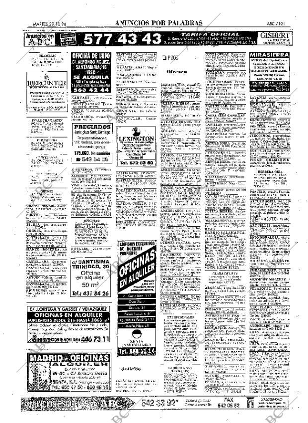 ABC MADRID 29-10-1996 página 101