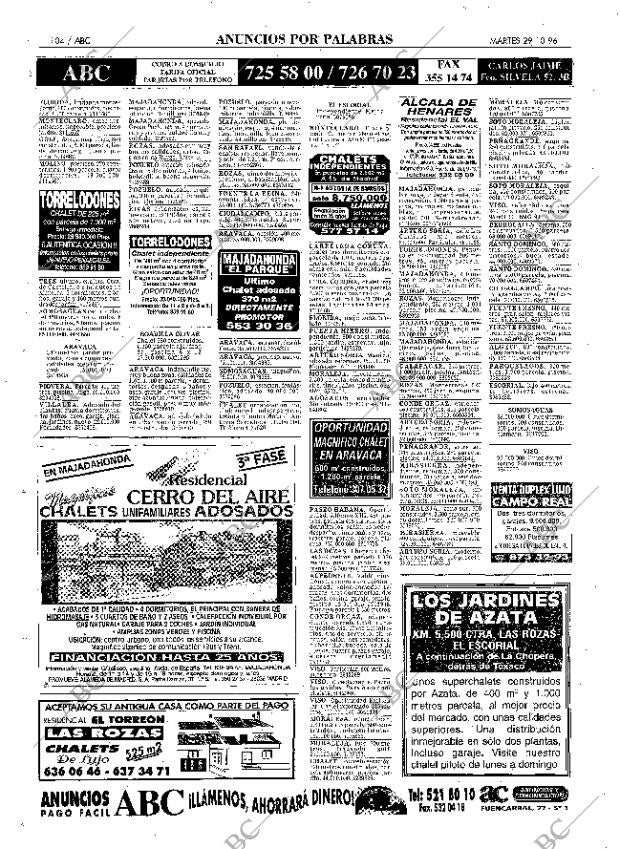 ABC MADRID 29-10-1996 página 104