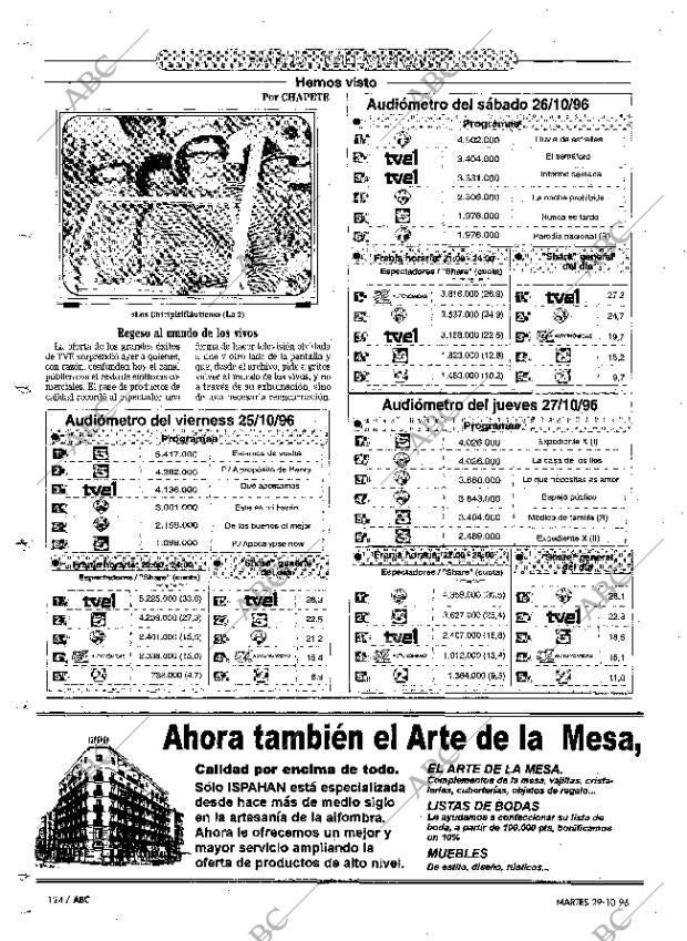 ABC MADRID 29-10-1996 página 124