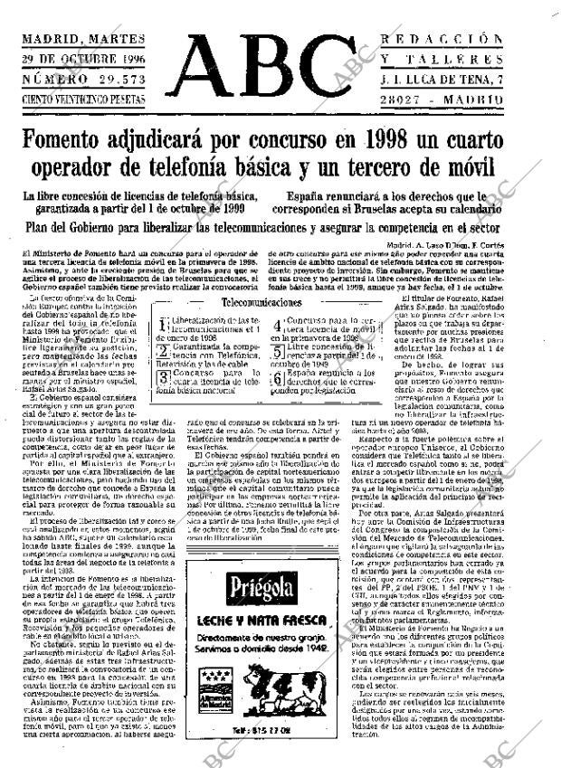 ABC MADRID 29-10-1996 página 13
