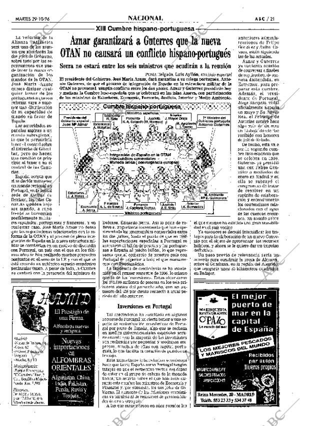 ABC MADRID 29-10-1996 página 21