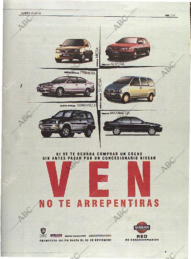 ABC MADRID 29-10-1996 página 33