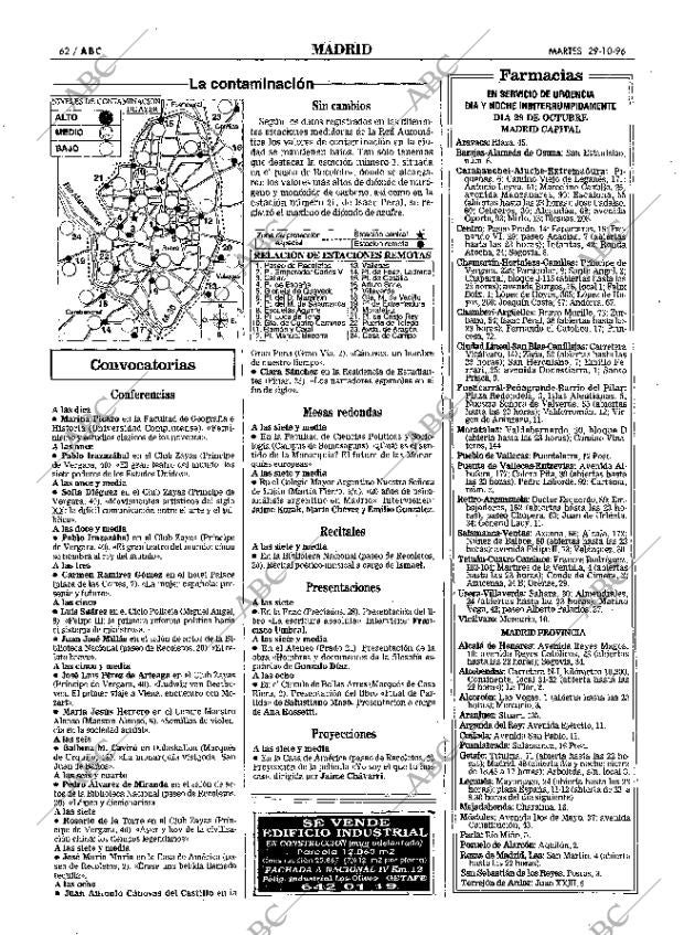 ABC MADRID 29-10-1996 página 62