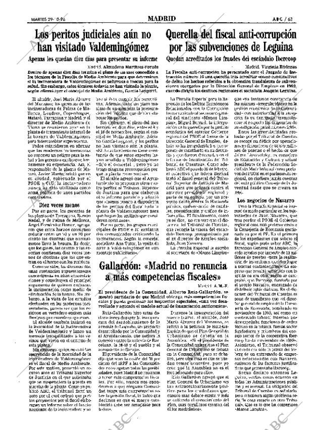 ABC MADRID 29-10-1996 página 63
