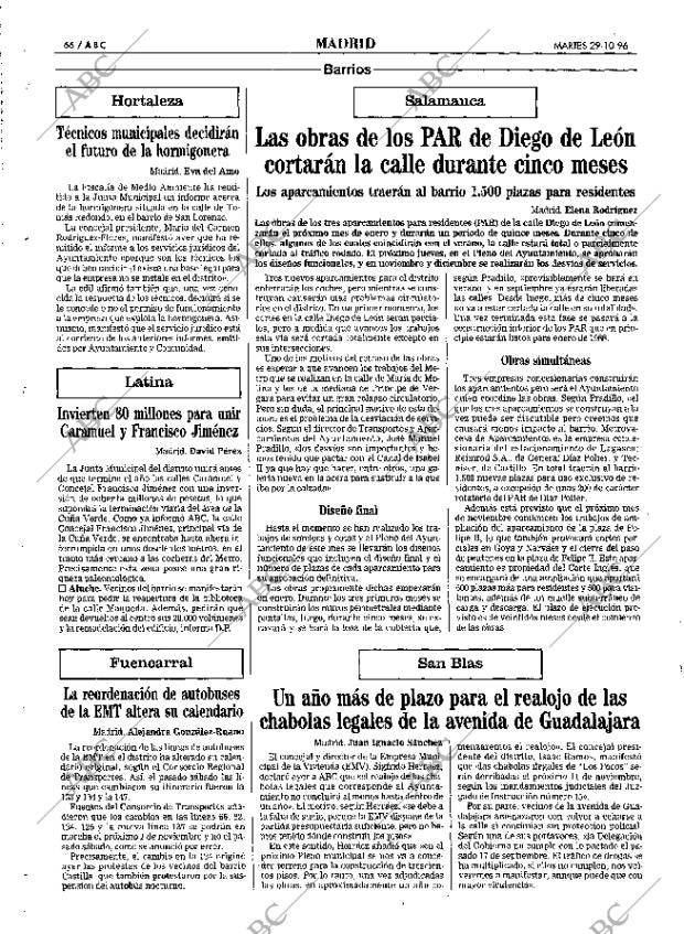 ABC MADRID 29-10-1996 página 66