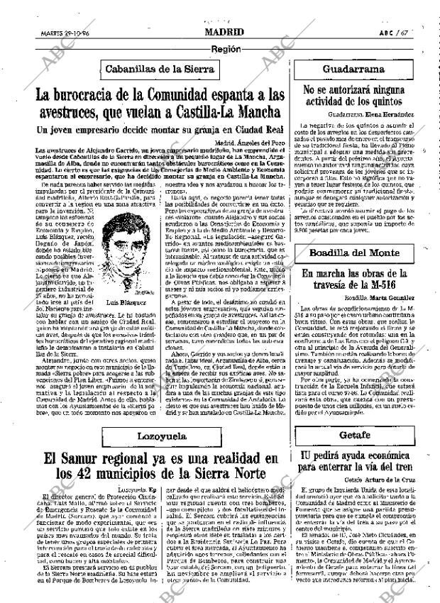 ABC MADRID 29-10-1996 página 67