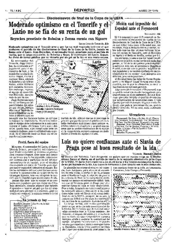ABC MADRID 29-10-1996 página 78