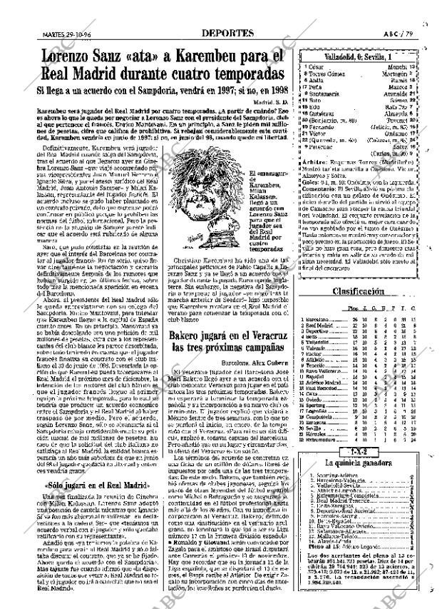 ABC MADRID 29-10-1996 página 79