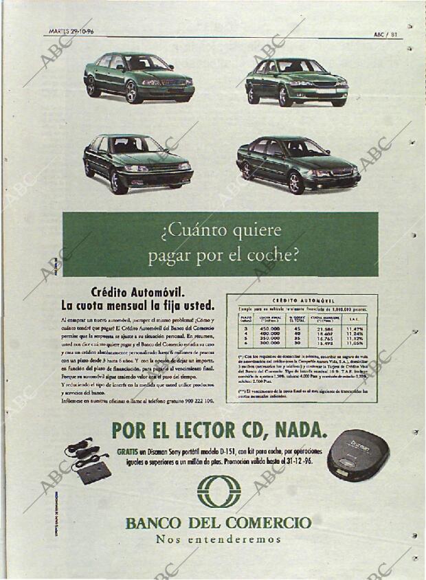 ABC MADRID 29-10-1996 página 81