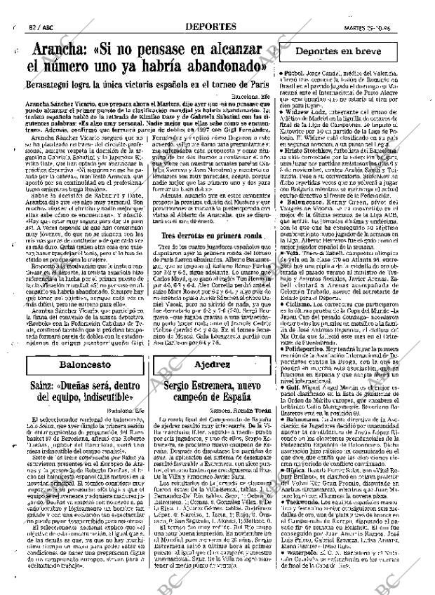 ABC MADRID 29-10-1996 página 82