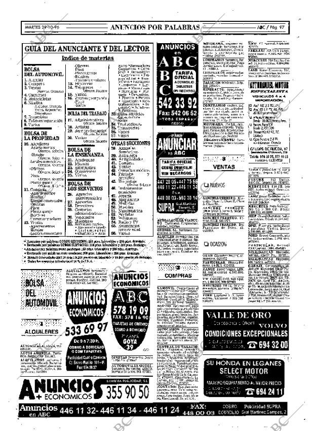 ABC MADRID 29-10-1996 página 97