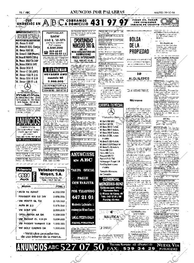 ABC MADRID 29-10-1996 página 98