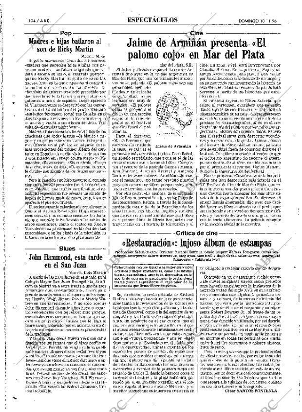 ABC MADRID 10-11-1996 página 104