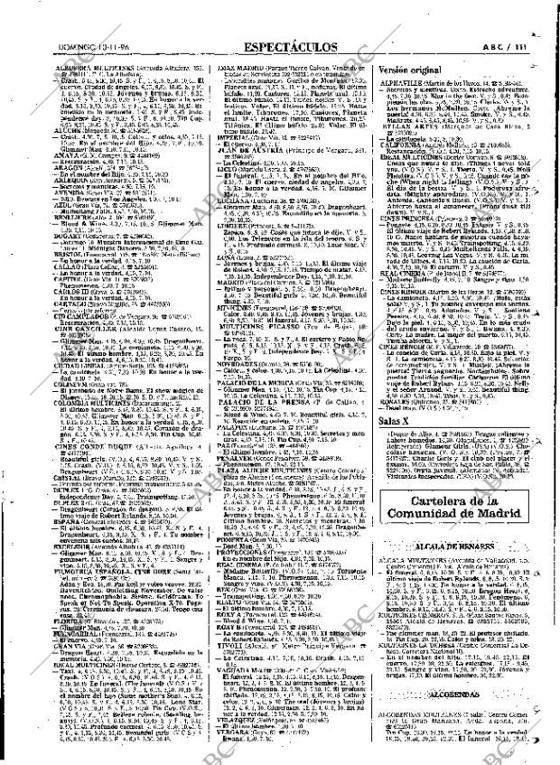 ABC MADRID 10-11-1996 página 111