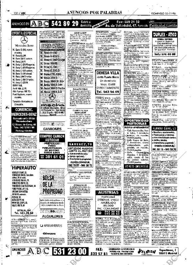 ABC MADRID 10-11-1996 página 120