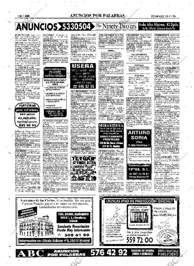 ABC MADRID 10-11-1996 página 138