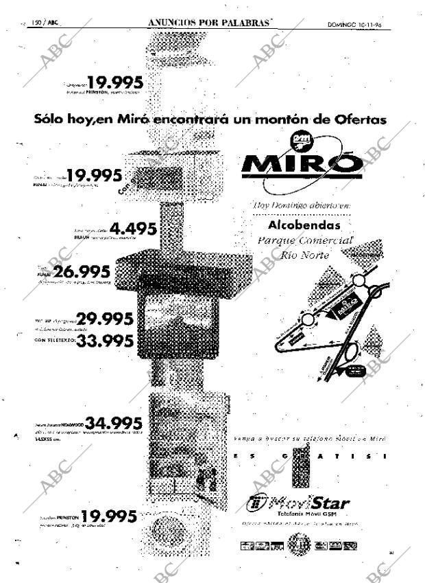 ABC MADRID 10-11-1996 página 150