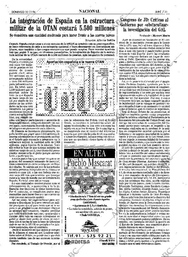 ABC MADRID 10-11-1996 página 31
