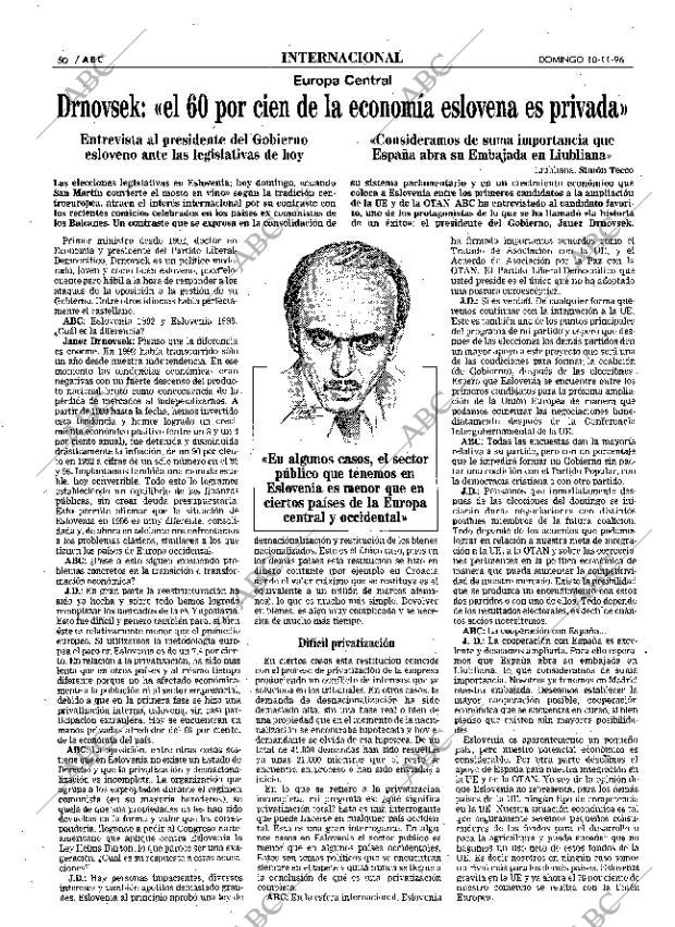 ABC MADRID 10-11-1996 página 50