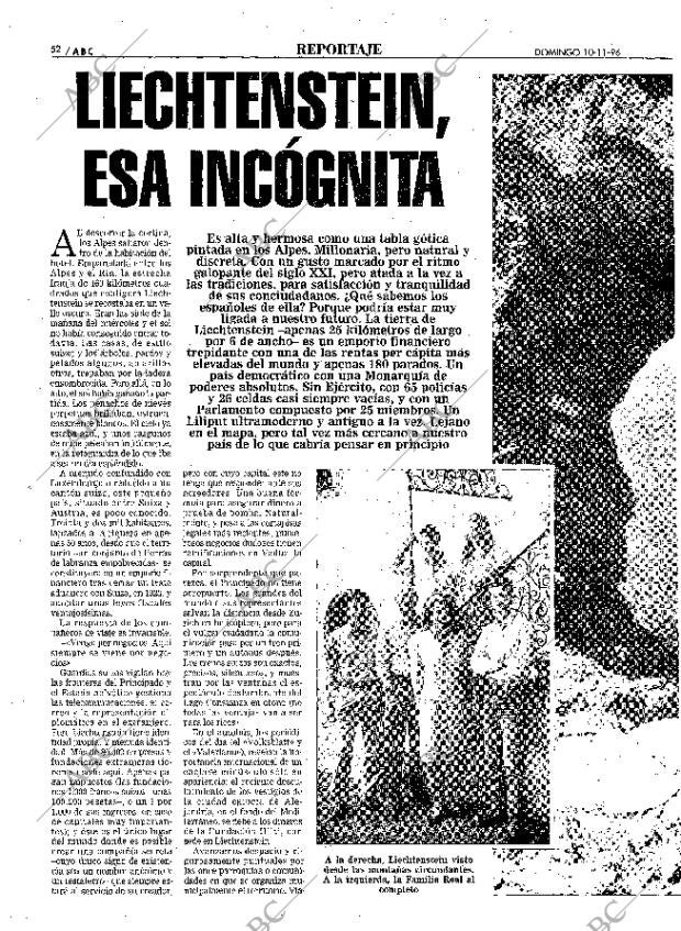 ABC MADRID 10-11-1996 página 52