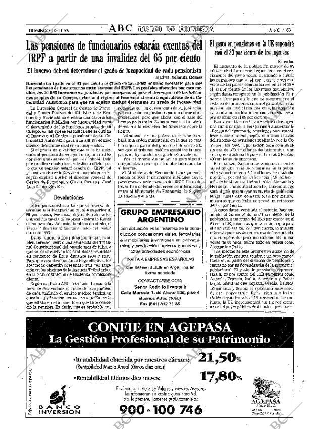 ABC MADRID 10-11-1996 página 63