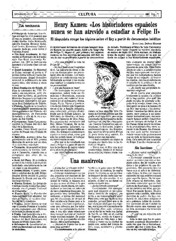 ABC MADRID 10-11-1996 página 71