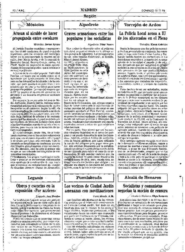 ABC MADRID 10-11-1996 página 82