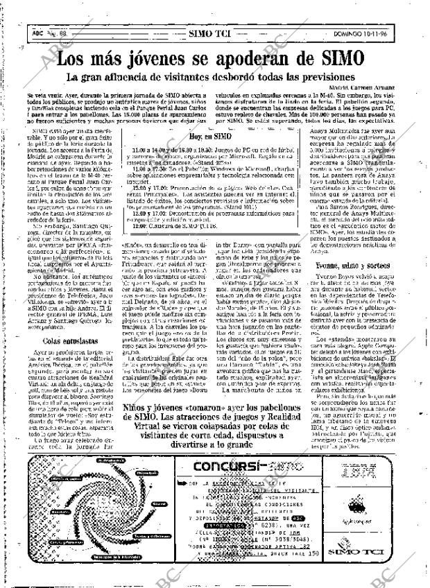 ABC MADRID 10-11-1996 página 88