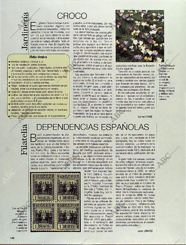 BLANCO Y NEGRO MADRID 10-11-1996 página 106