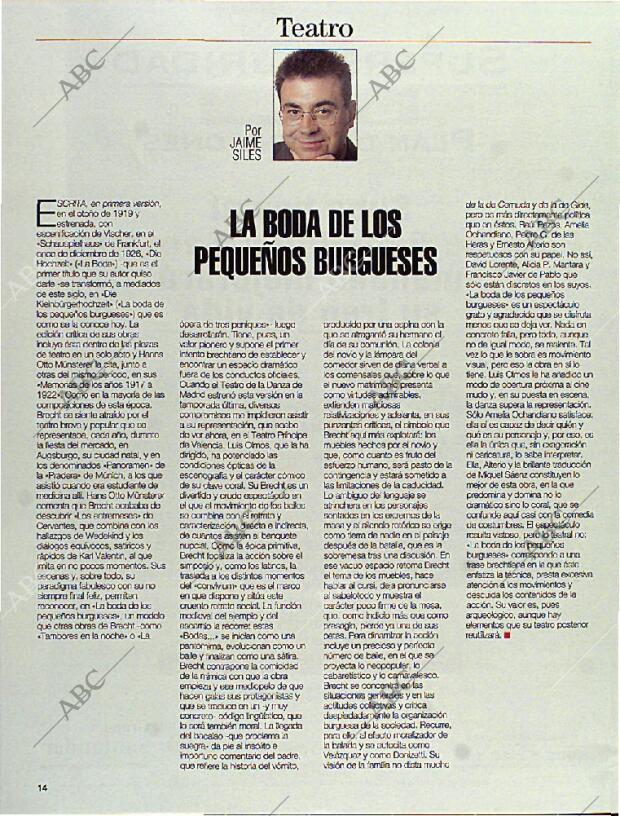 BLANCO Y NEGRO MADRID 10-11-1996 página 14