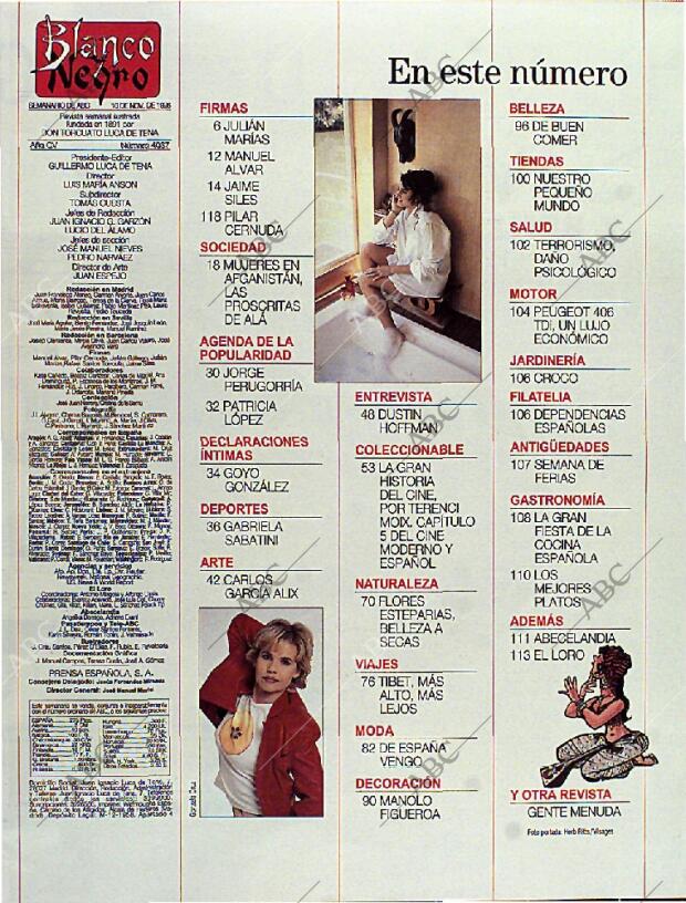 BLANCO Y NEGRO MADRID 10-11-1996 página 3