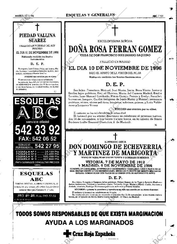 ABC MADRID 12-11-1996 página 101