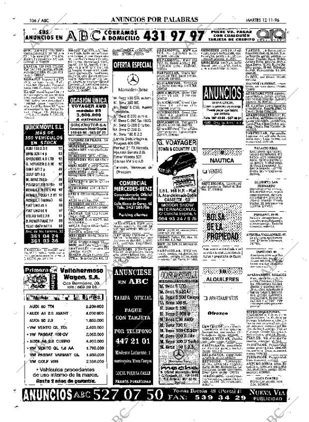 ABC MADRID 12-11-1996 página 106