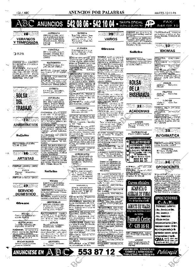 ABC MADRID 12-11-1996 página 120