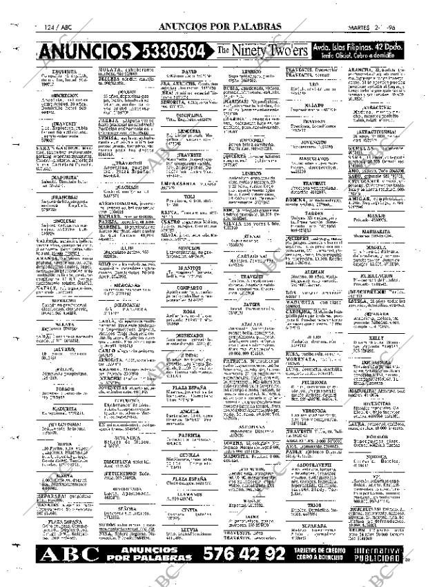 ABC MADRID 12-11-1996 página 124
