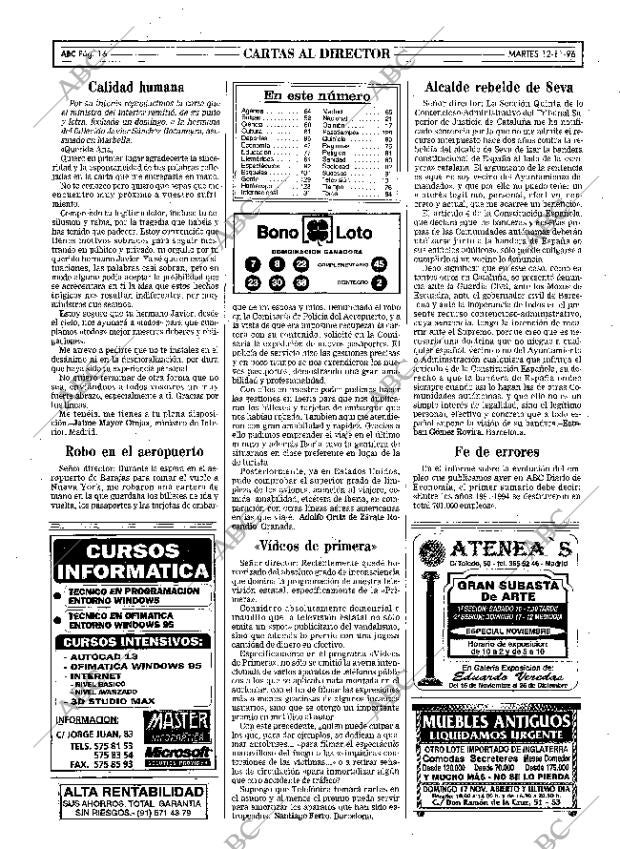 ABC MADRID 12-11-1996 página 16