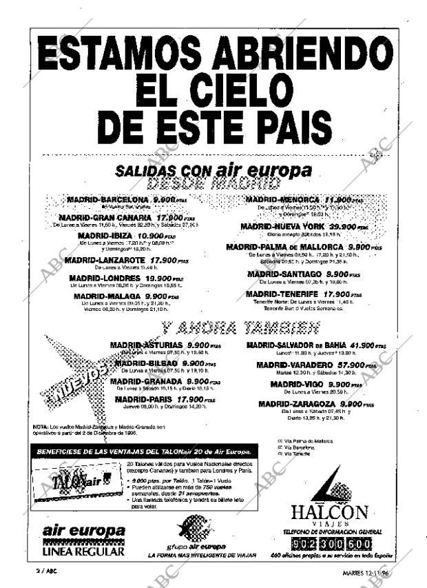 ABC MADRID 12-11-1996 página 2
