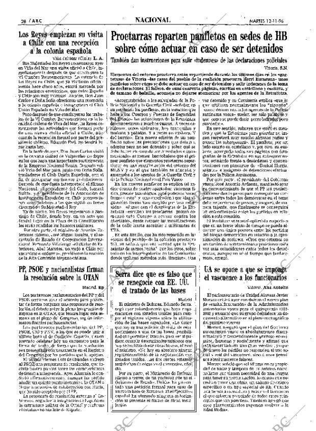 ABC MADRID 12-11-1996 página 28